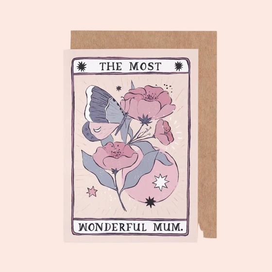 The Most Wonderful Mum Card