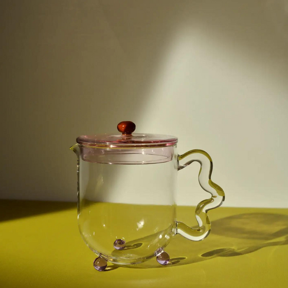 Bloom Glass Tea Pot